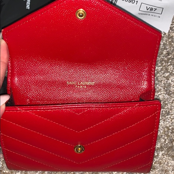 Saint Laurent Monogram Compact Wallet - Picture 10 of 11